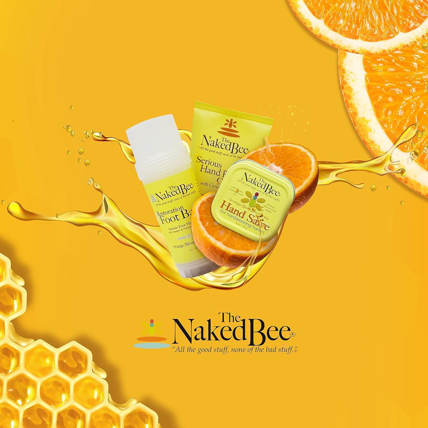 imageThe Naked Bee Gentle Shampoo 8 oz Orange Blossom Honey Clarifying Shampoo for Women  Deep and Mild Cleansing for Scalp  Nourishing Hair Wash for Smoother and Softer Hair  For Oily ampamp Dry Scalps