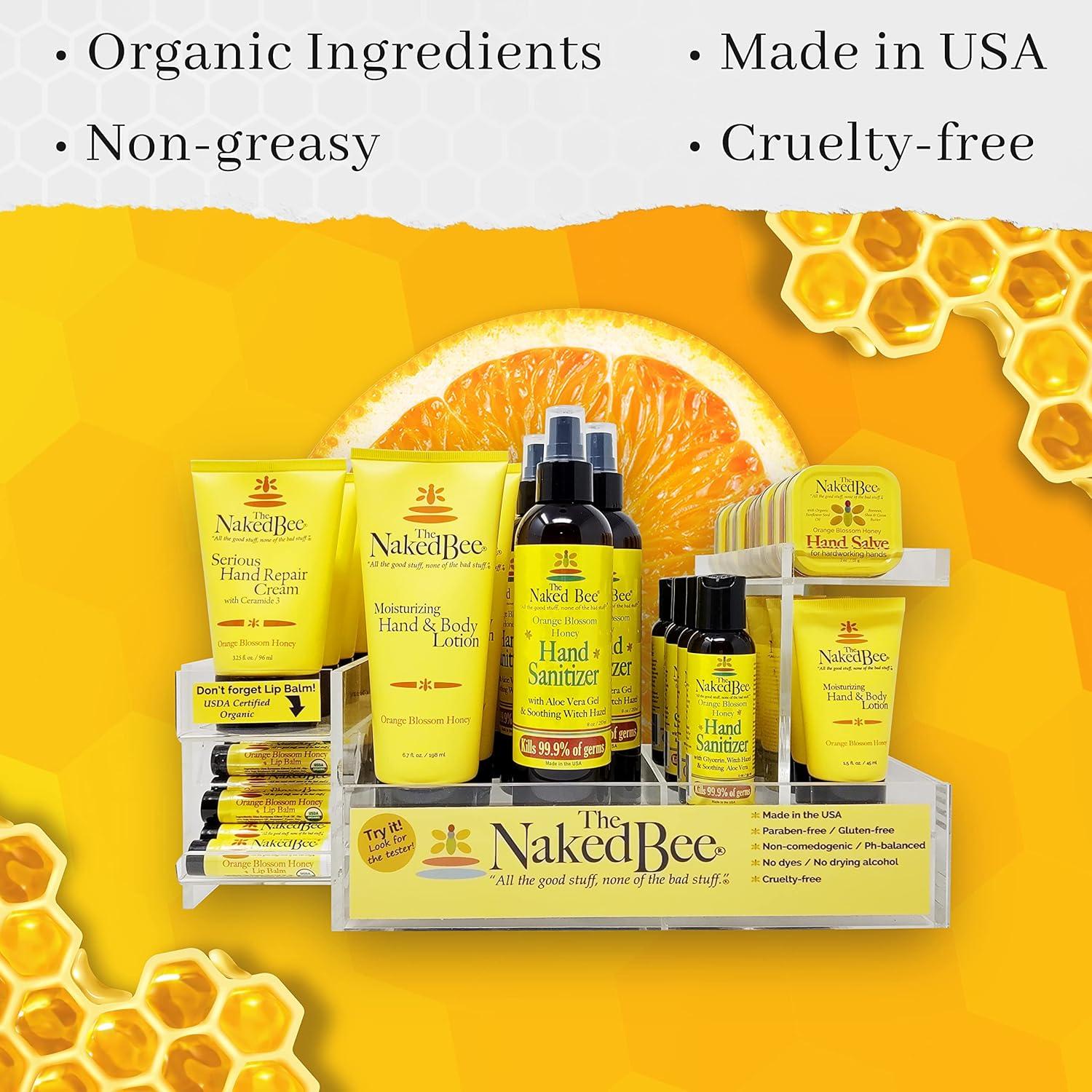 imageThe Naked Bee Gentle Shampoo 8 oz Orange Blossom Honey Clarifying Shampoo for Women  Deep and Mild Cleansing for Scalp  Nourishing Hair Wash for Smoother and Softer Hair  For Oily ampamp Dry Scalps