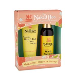 imageThe Naked Bee Body Lotion ampamp Hair Spray Grapefruit Blossom Honey Head To Toe Duo  Moisturizing Body Lotion for Dry Skin ampamp Hair Perfume Spray for Women and Men  Hydrating and Nourishing for All Types