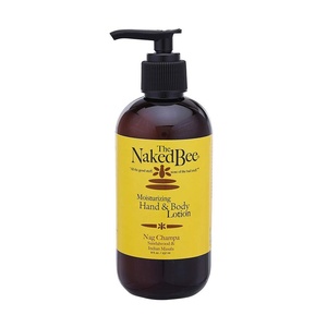 image:imageThe Naked Bee Nourishing Body Lotion for All Skin Types 8 fl oz Moisture Replenishing Lotion for Dry Skin with Citron amp HoneyNag Champa Sandalwood  Indian Massala