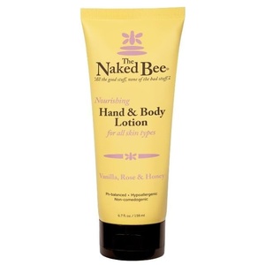 image:imageThe Naked Bee Nourishing Body Lotion for All Skin Types 8 fl oz Moisture Replenishing Lotion for Dry Skin with Citron amp HoneyVanilla  Rose  Honey